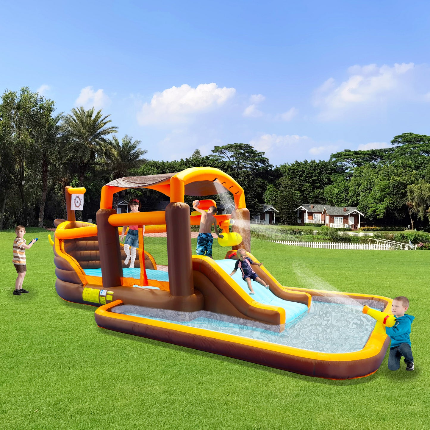 AquaPlay 7-in-1 Inflatable Water Park™